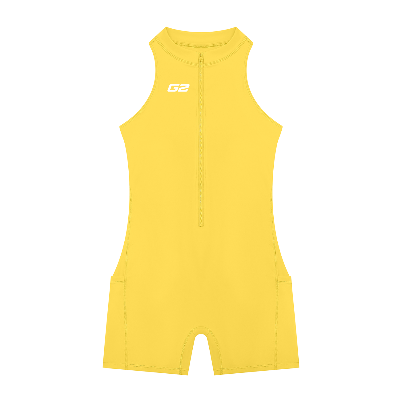 Women’s Quarter-Zip Yoga Romper