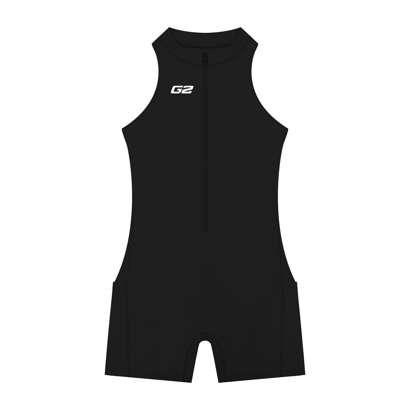 Women’s Quarter-Zip Yoga Romper